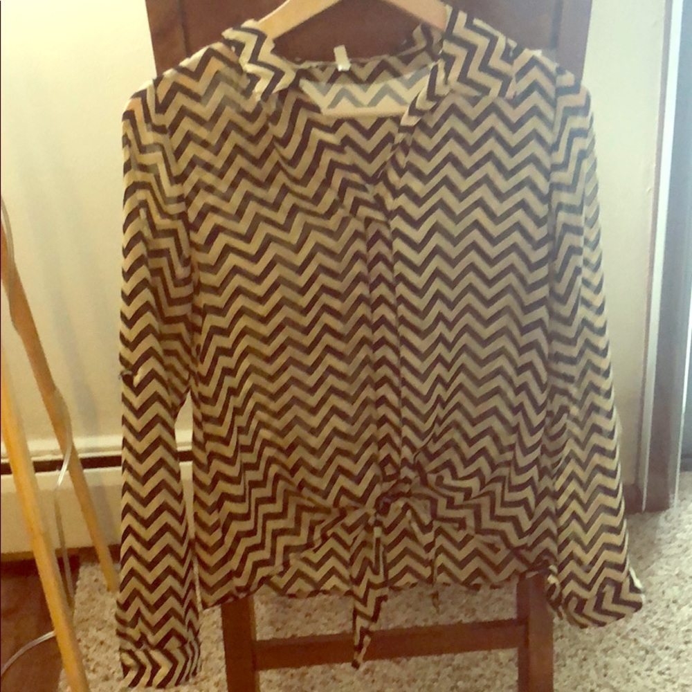 Chevron blouse